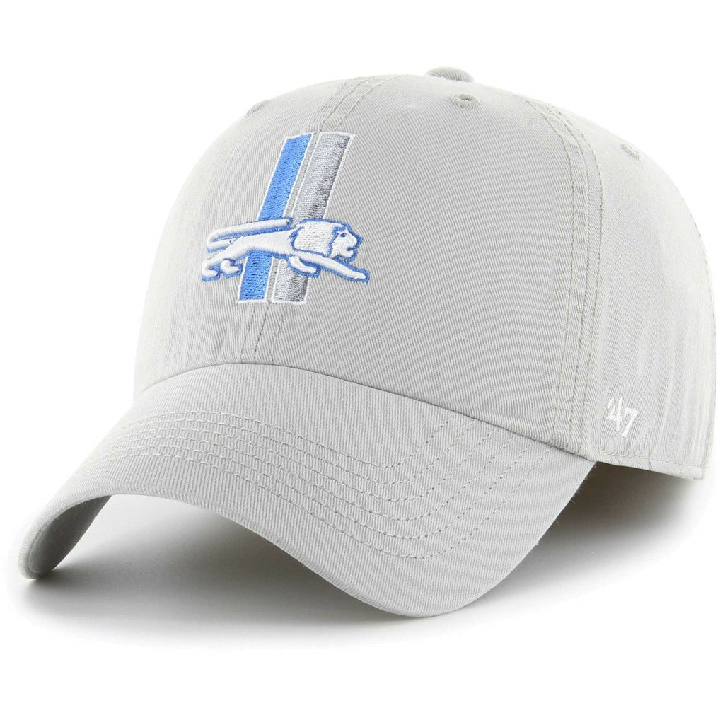 Detroit Lions '47 Gridiron Classics Franchise Fitted Hat - Gray - 47 brand