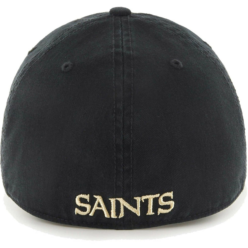 New Orleans Saints '47 Franchise Logo Fitted Hat - Black - 47 brand