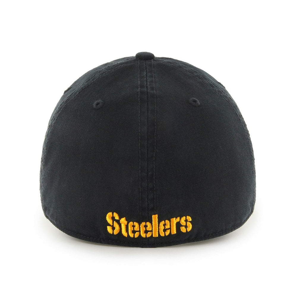 Pittsburgh Steelers '47 Franchise Logo Fitted Hat - Black - 47 brand