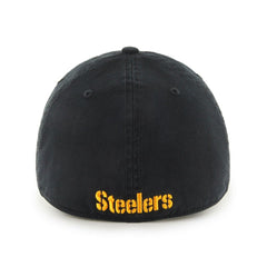 Pittsburgh Steelers '47 Franchise Logo Fitted Hat - Black - 47 brand