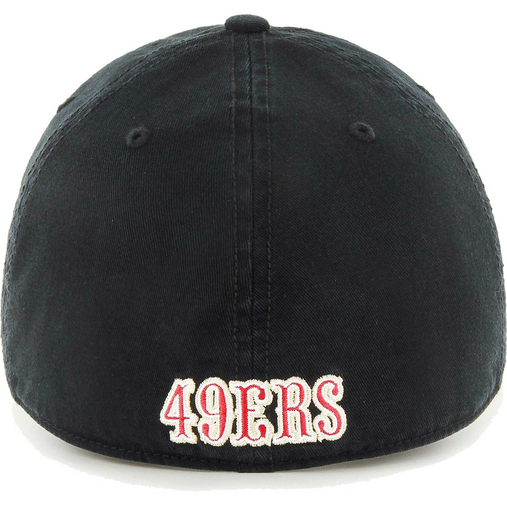San Francisco 49ers '47 Franchise Logo Fitted Hat - Black - 47 brand