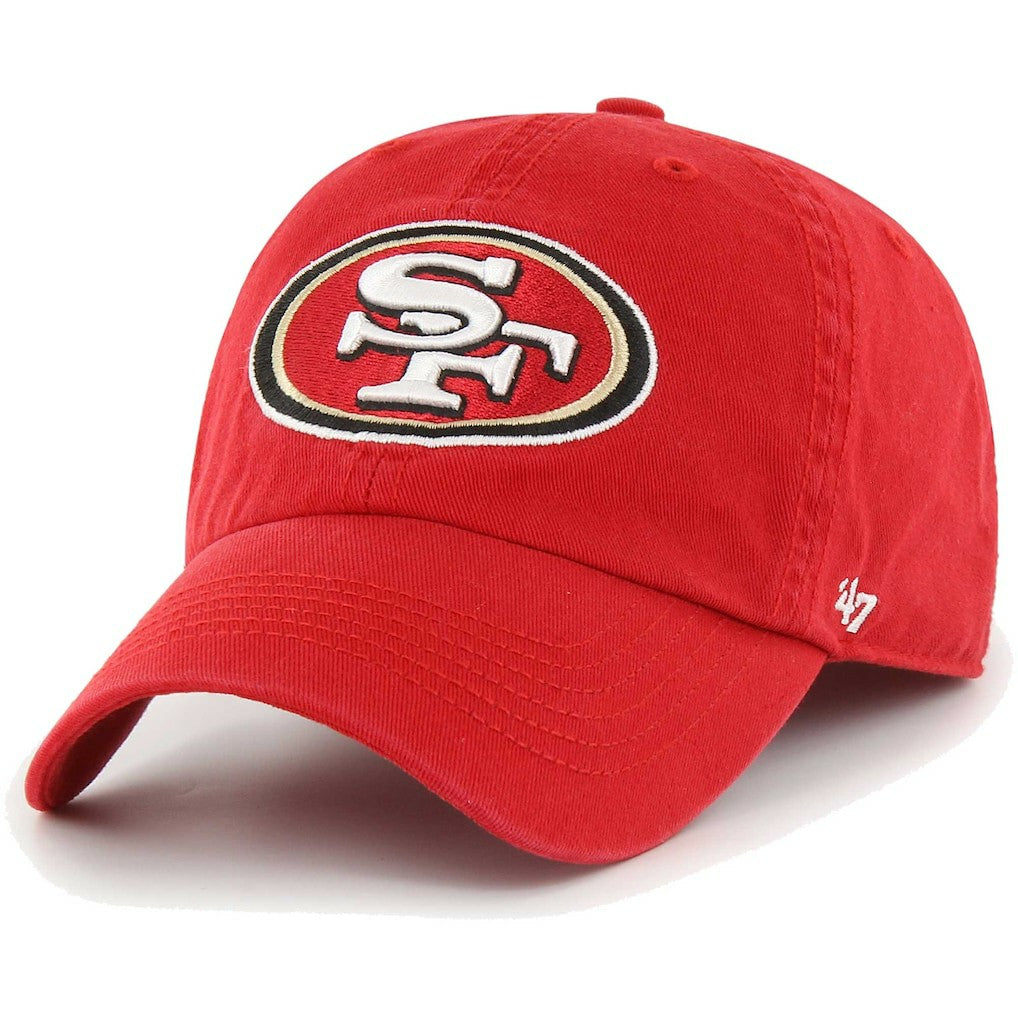 San Francisco 49ers '47 Franchise Logo Fitted Hat - Scarlet - 47 brand