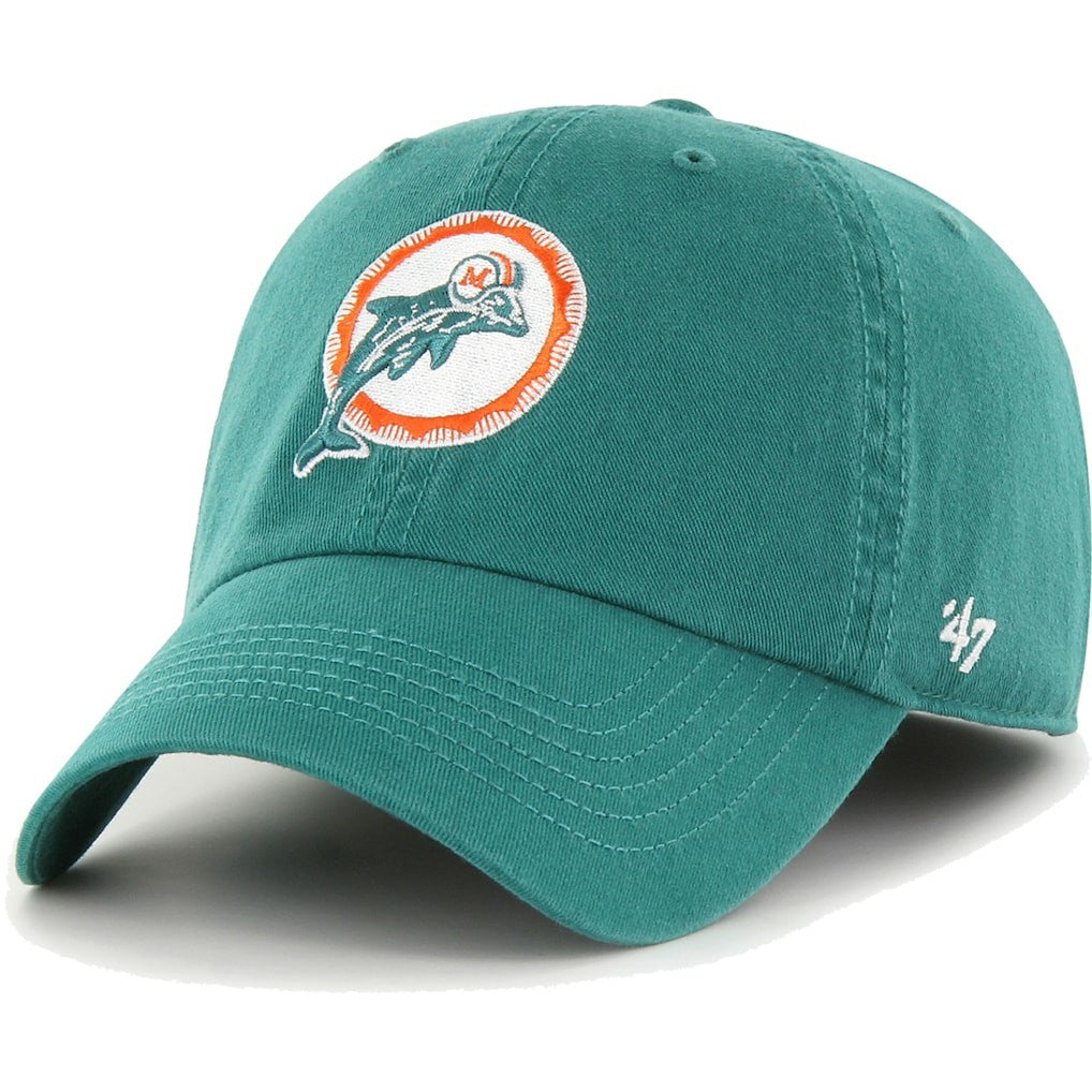 Miami Dolphins '47 Gridiron Classics Franchise Fitted Hat - Aqua - 47 brand