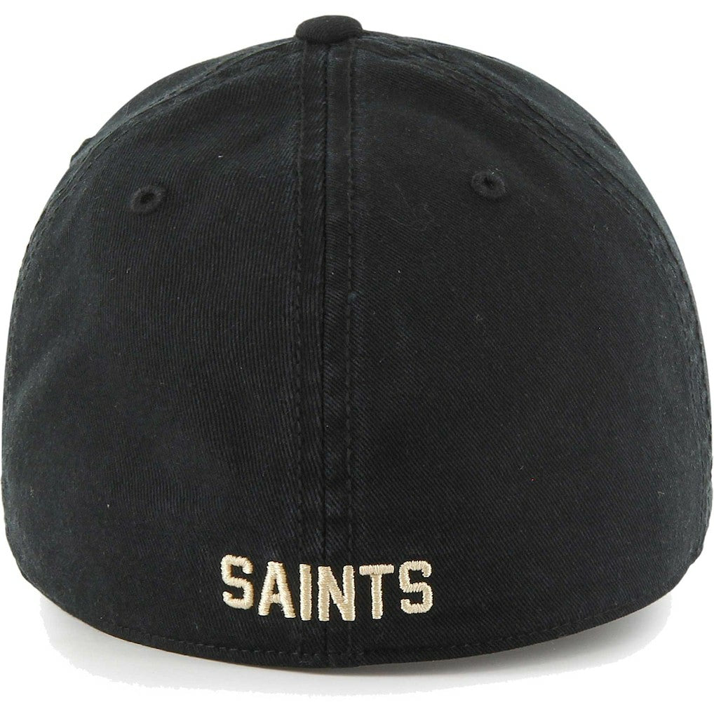 New Orleans Saints '47 Gridiron Classics Franchise Fitted Hat - Black - 47 brand