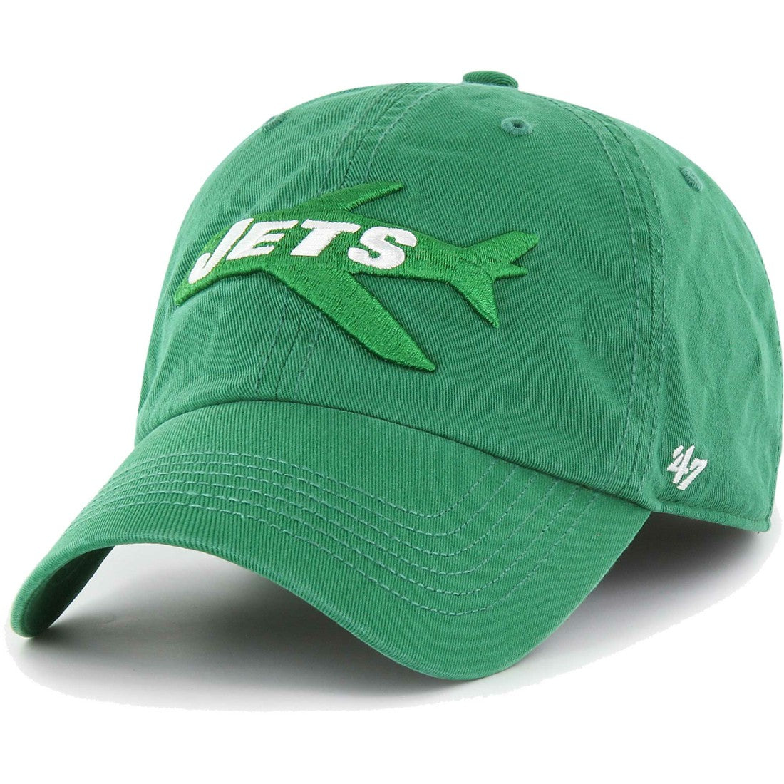 New York Jets '47 Gridiron Classics Franchise Fitted Hat - Kelly Green - 47 brand