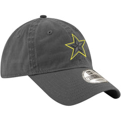 Dallas Cowboys New Era Volt 9TWENTY Adjustable Hat - Graphite - NFL