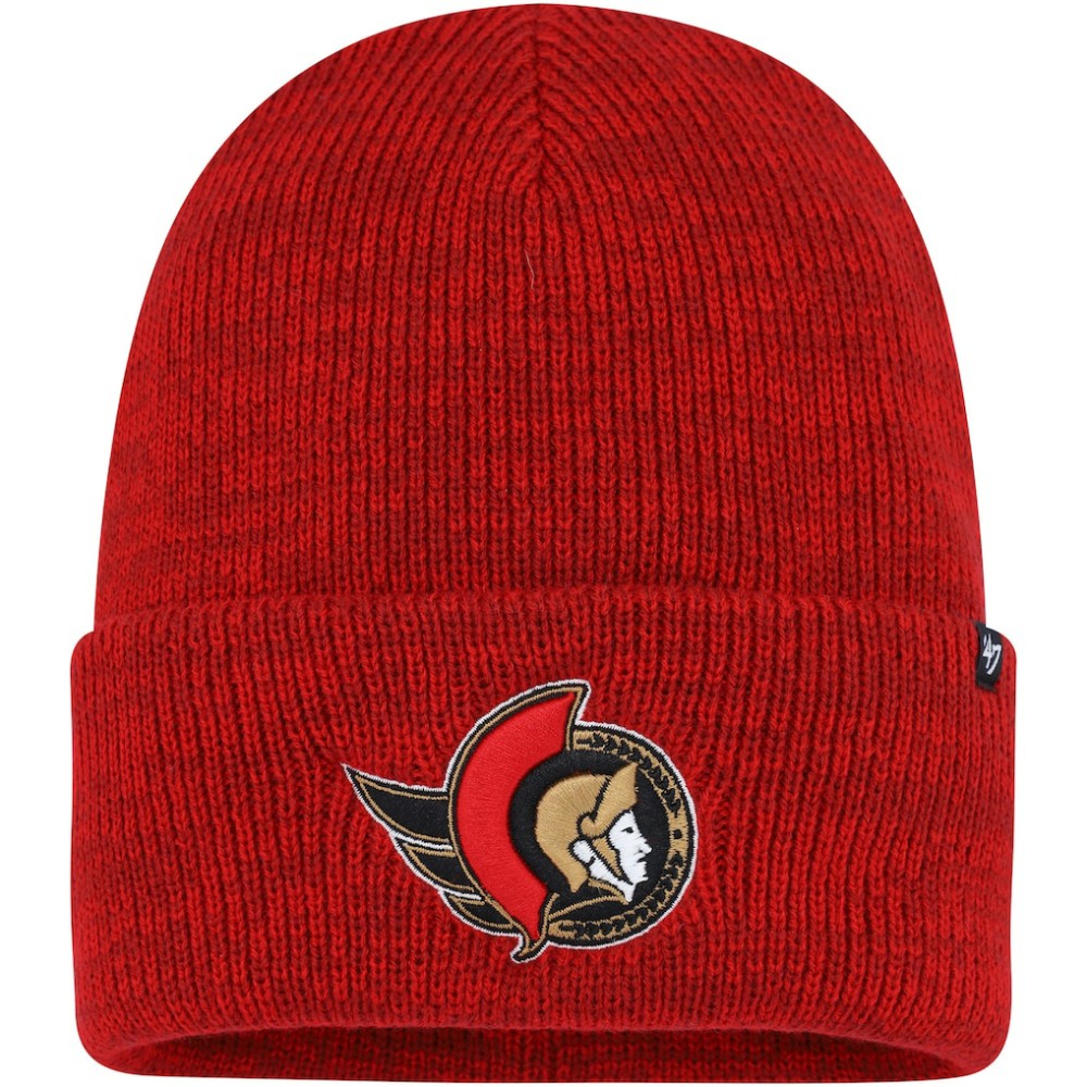 Ottawa Senators '47 Brain Freeze Cuffed Knit Hat - Red | 47 brand online
