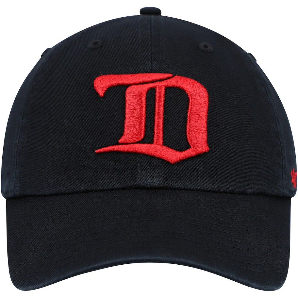 Detroit Red Wings '47 Clean Up Adjustable Hat - Black | 47 brand discount