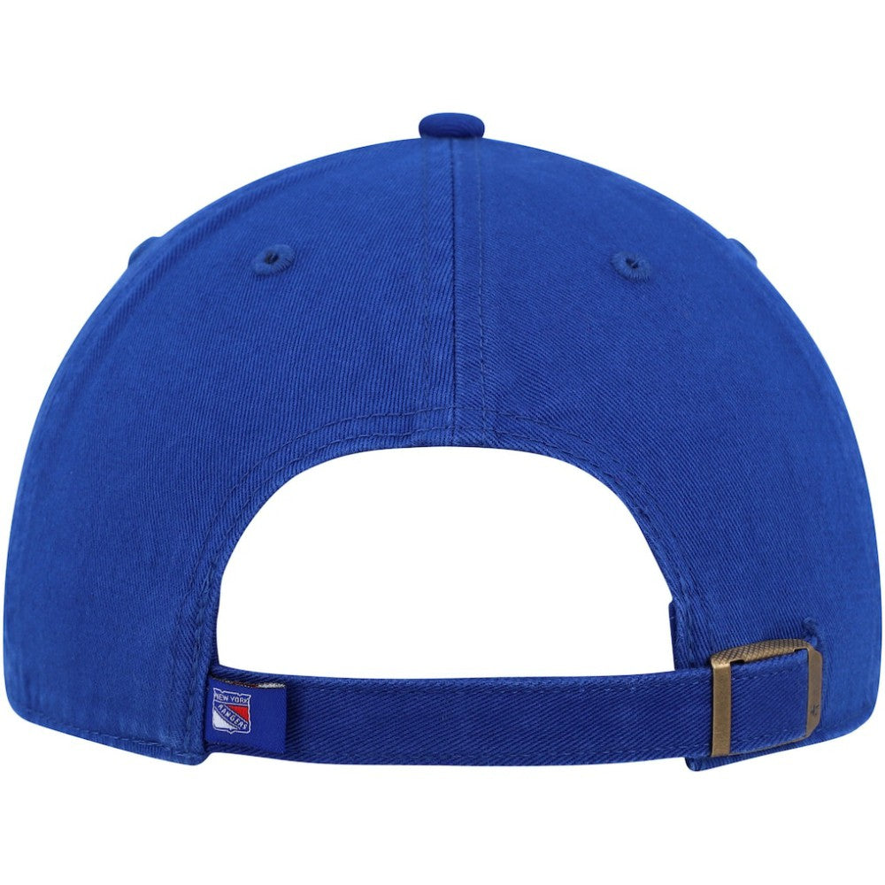New York Rangers '47 Clean Up Adjustable Hat - Blue | 47 brand on sale