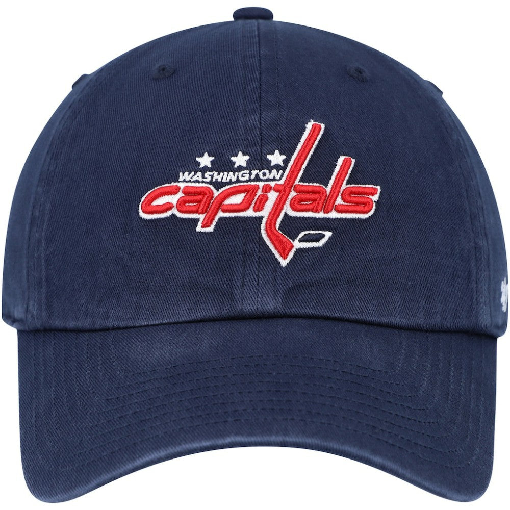 Washington Capitals '47 Clean Up Adjustable Hat - Navy | 47 brand Lifestyle
