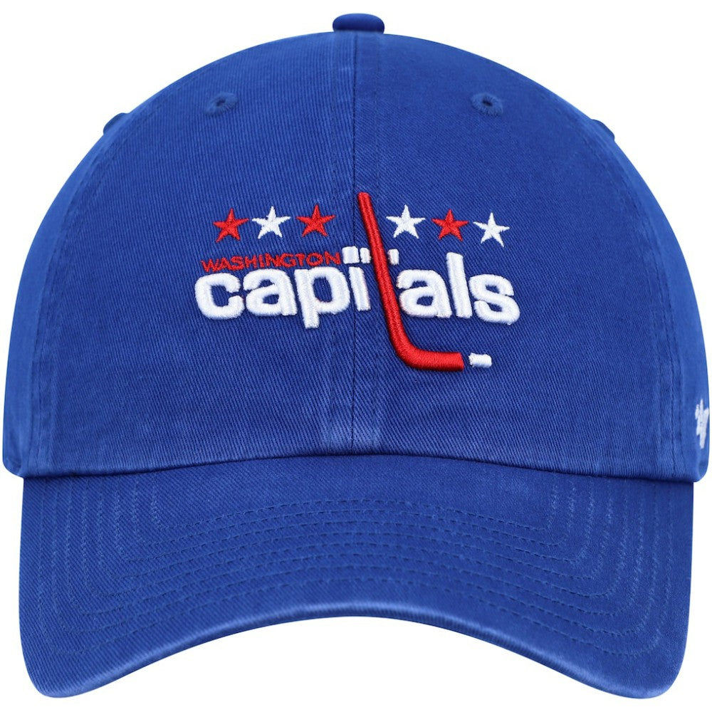 Washington Capitals '47 Clean Up Adjustable Hat - Royal | 47 brand on sale