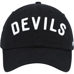 New Jersey Devils '47 Clean Up Adjustable Hat - Black | 47 brand sale