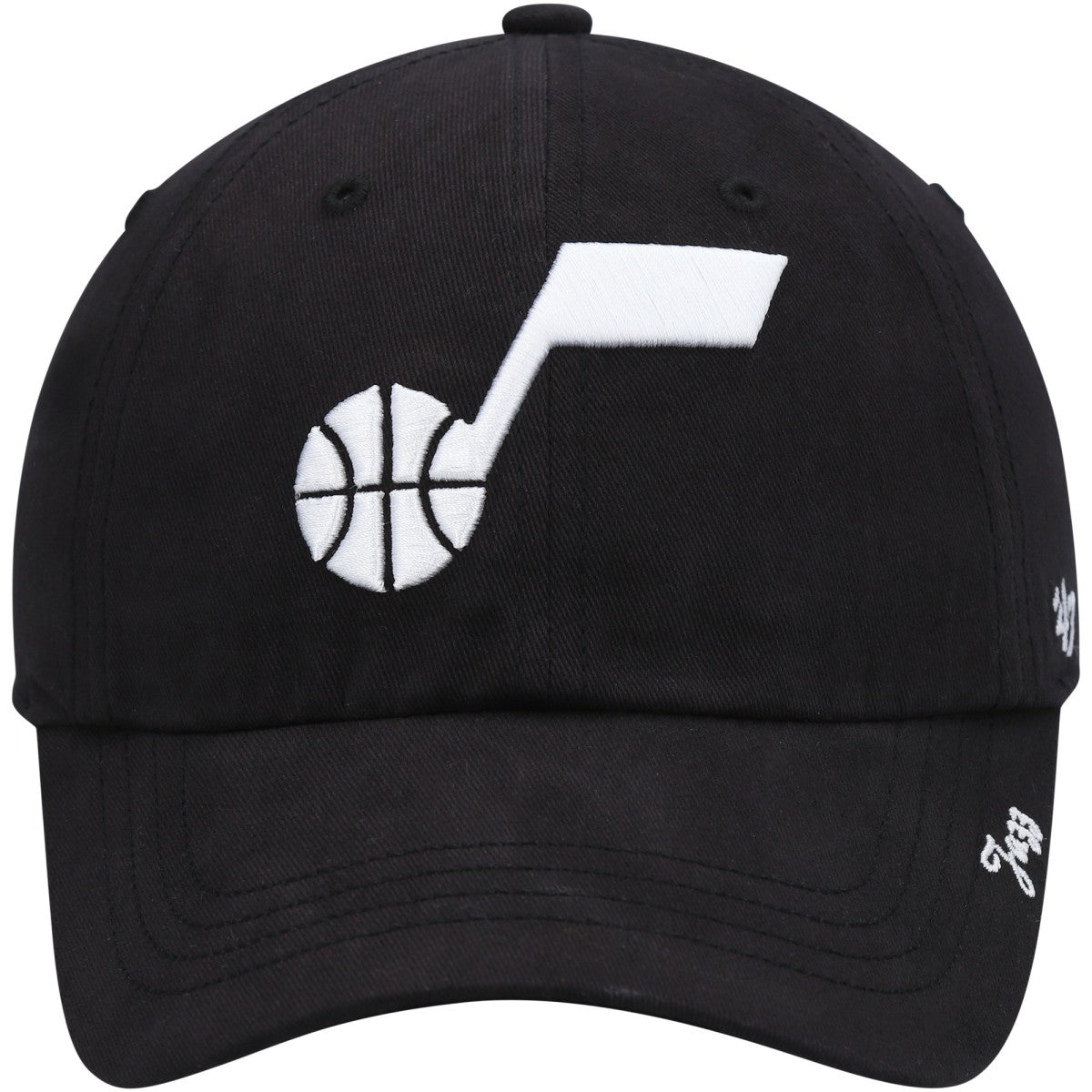 47 brand Utah Jazz '47 Women's Miata Clean Up Adjustable Hat Black