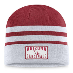 Arizona Cardinals Logo Cuffed Knit Hat - Heather Gray - Fanatics