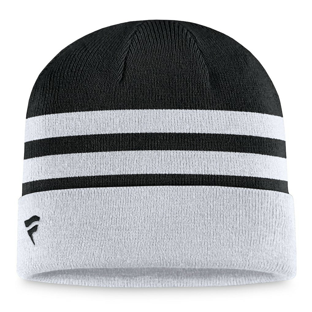 New Orleans Saints Logo Cuffed Knit Hat - Heather Gray - Fanatics