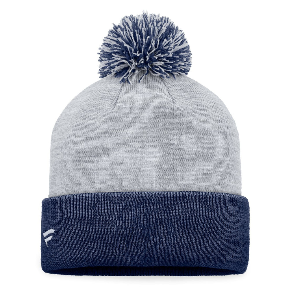 Tennessee Titans Women's Cuffed Knit Hat with Pom - Gray - Fanatics