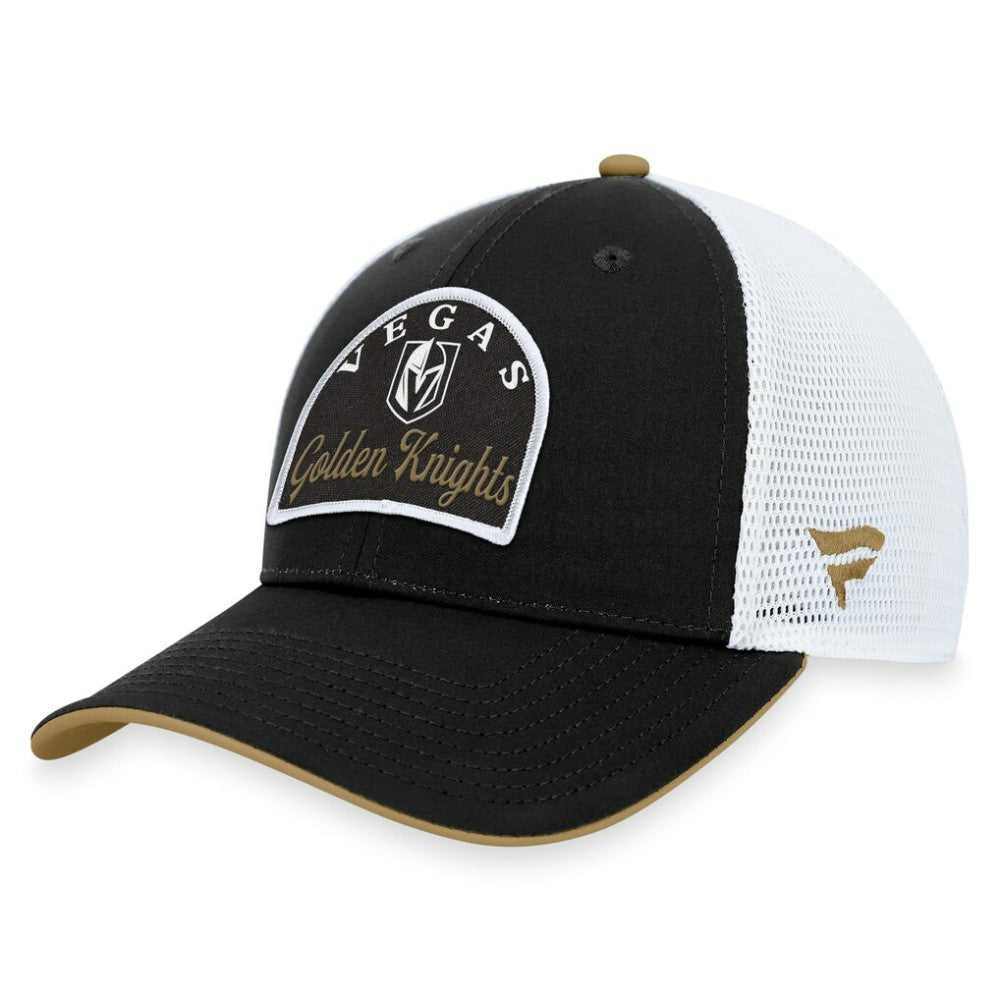 Vegas Golden Knights Fanatics Fundamental Adjustable Hat - Black/White | Fanatics discount