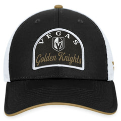 Vegas Golden Knights Fanatics Fundamental Adjustable Hat - Black/White | Fanatics discount