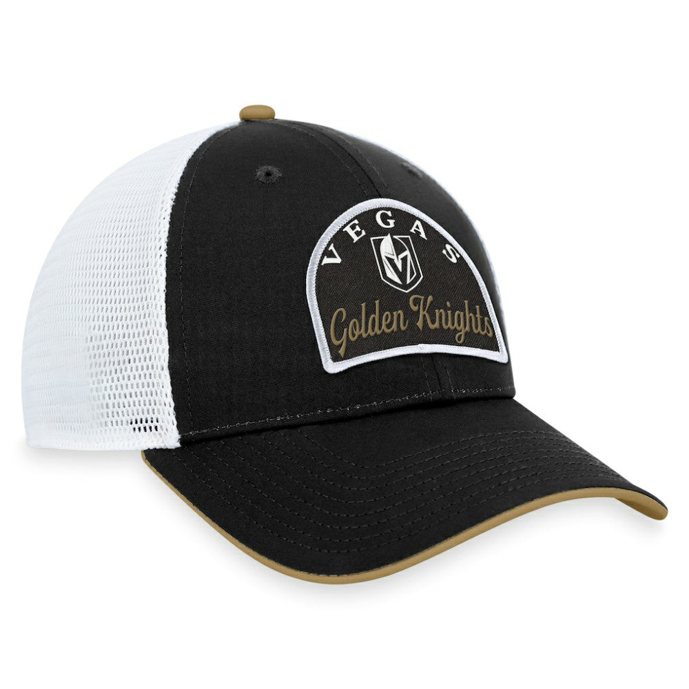 Vegas Golden Knights Fanatics Fundamental Adjustable Hat - Black/White | Fanatics discount