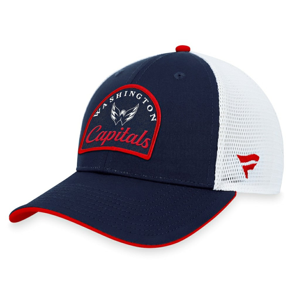 Washington Capitals Fanatics Fundamental Adjustable Hat - Navy/White | Fanatics discount