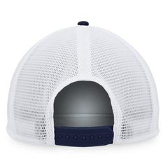 St. Louis Blues Fanatics Foam Front Patch Trucker Snapback Hat - Navy/White | Fanatics sale