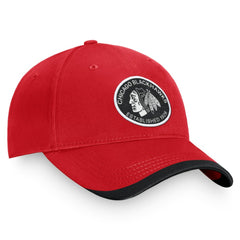 Chicago Blackhawks Fanatics Fundamental Adjustable Hat - Red | Fanatics online
