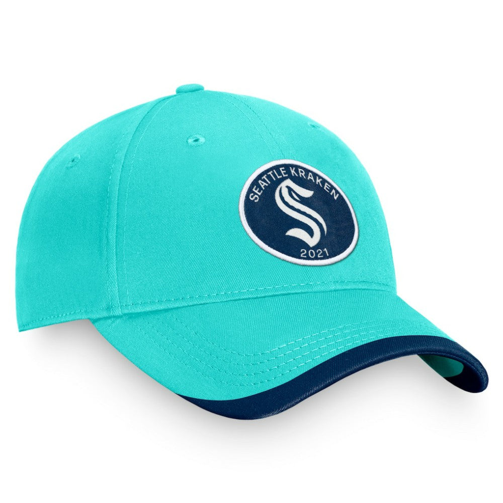 Seattle Kraken Fanatics Fundamental Adjustable Hat - Light Blue | Fanatics sale