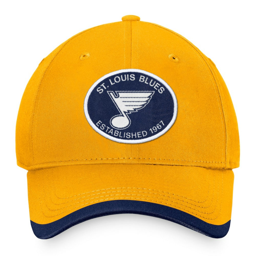 St. Louis Blues Fanatics Fundamental Adjustable Hat - Gold | Fanatics online