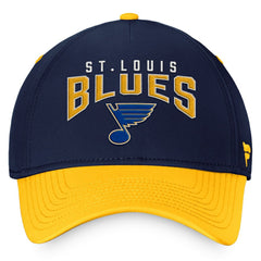St. Louis Blues Fanatics Fundamental 2-Tone Flex Hat - Navy/Gold | Fanatics near me