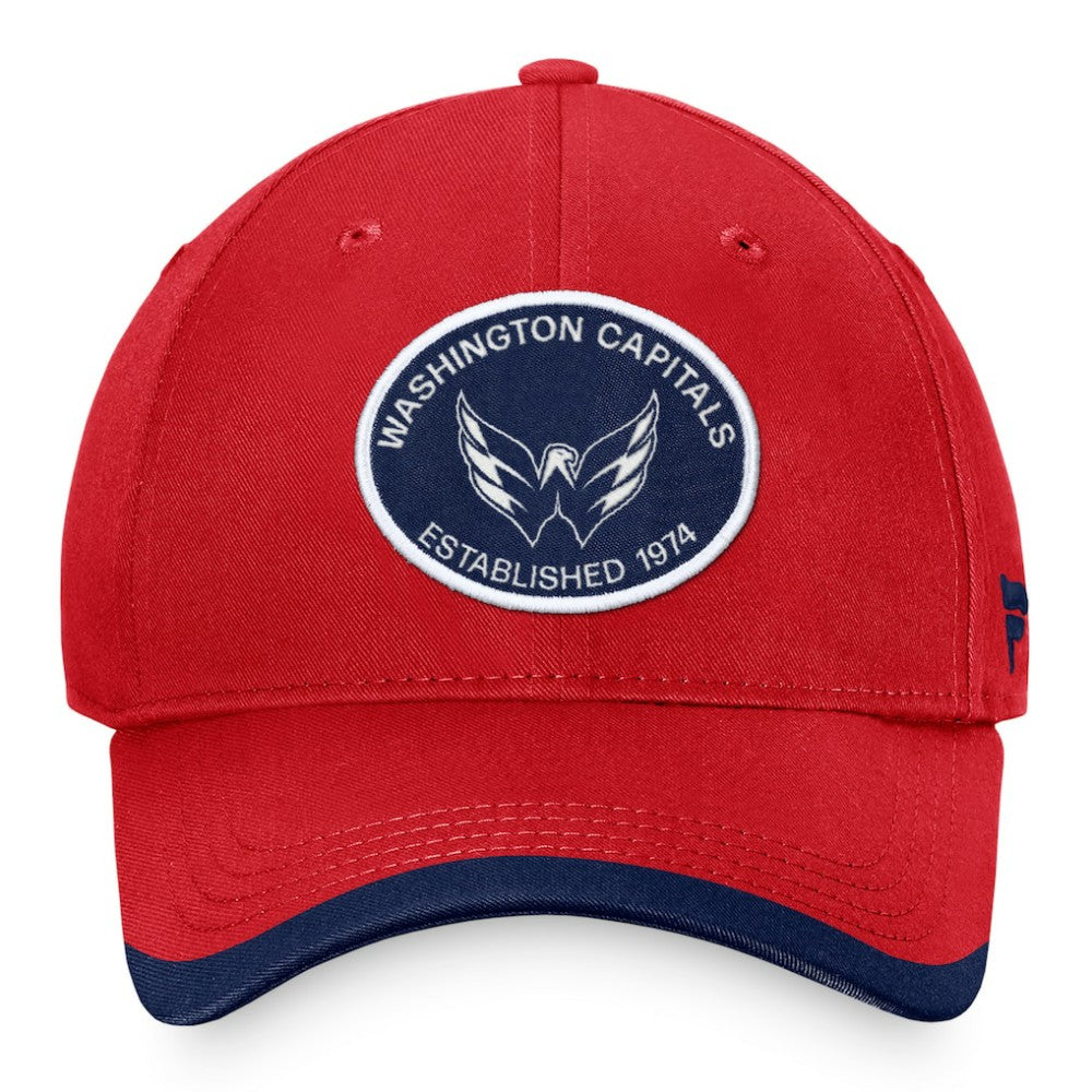 Washington Capitals Fanatics Fundamental Adjustable Hat - Red | Fanatics Clearance