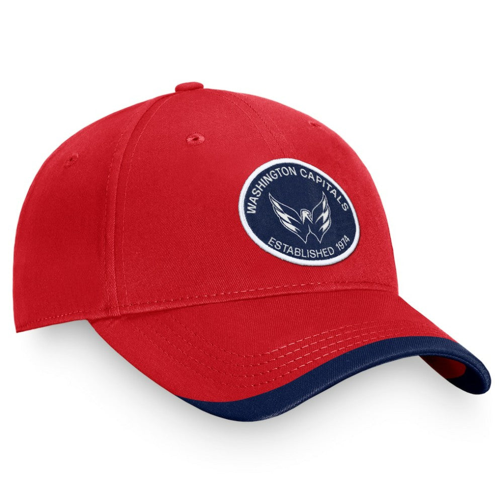 Washington Capitals Fanatics Fundamental Adjustable Hat - Red | Fanatics Clearance