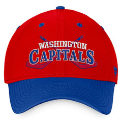 Washington Capitals Fanatics Heritage Vintage Flex Hat - Red/Blue | Fanatics Lifestyle