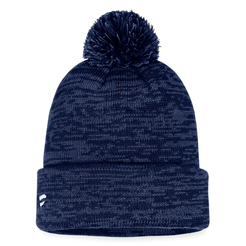 St. Louis Blues Fanatics Fundamental Cuffed Knit Hat with Pom - Navy | Fanatics discount