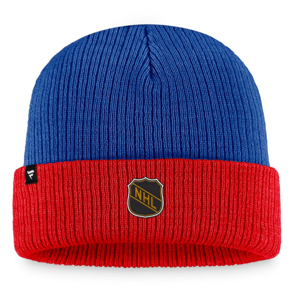 Washington Capitals Fanatics Heritage Vintage Cuffed Knit Hat - Blue/Red | Fanatics discount