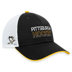 Pittsburgh Penguins Fanatics Authentic Pro Alternate Jersey Trucker Adjustable Hat - Black | Fanatics discount