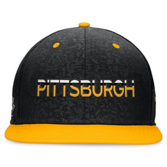 Pittsburgh Penguins Fanatics Authentic Pro Alternate Jersey Snapback Hat - Black/Gold | Fanatics sale