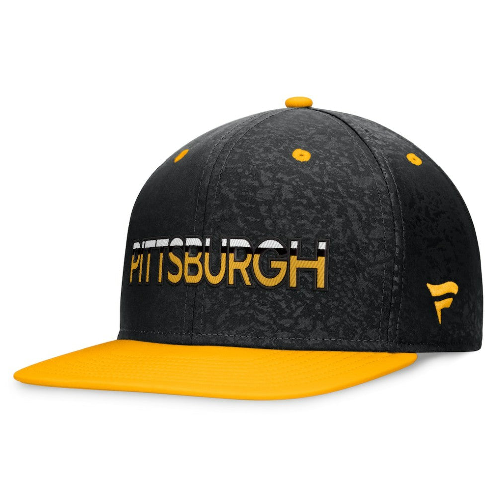 Pittsburgh Penguins Fanatics Authentic Pro Alternate Jersey Snapback Hat - Black/Gold | Fanatics sale