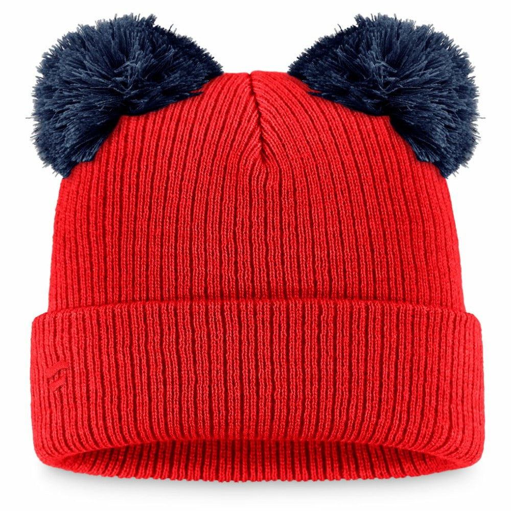 Washington Nationals Fanatics Women's Double Pom Cuffed Knit Hat Online
