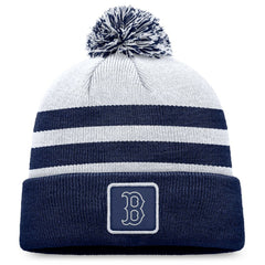 Boston Red Sox Fanatics Cuffed Knit Hat with Pom Discount