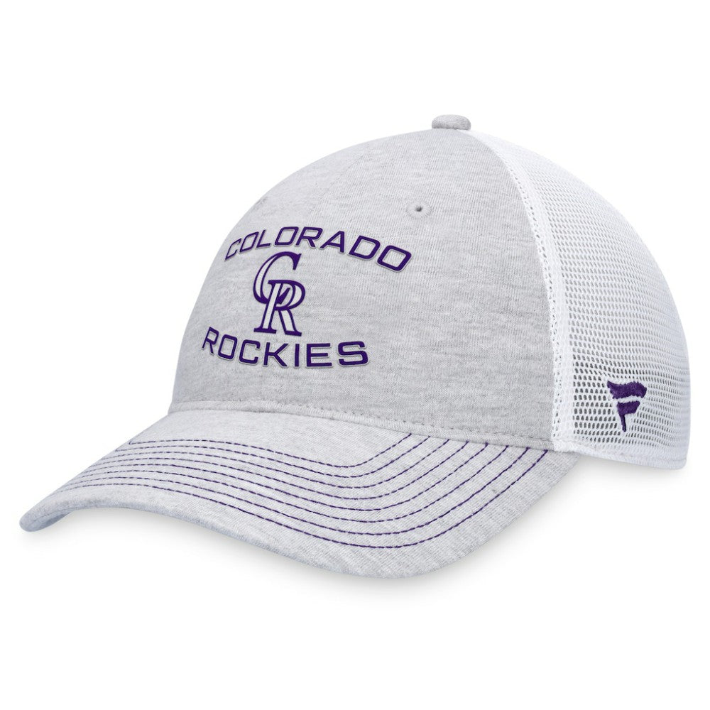 Colorado Rockies Fanatics Trucker Adjustable Hat Online