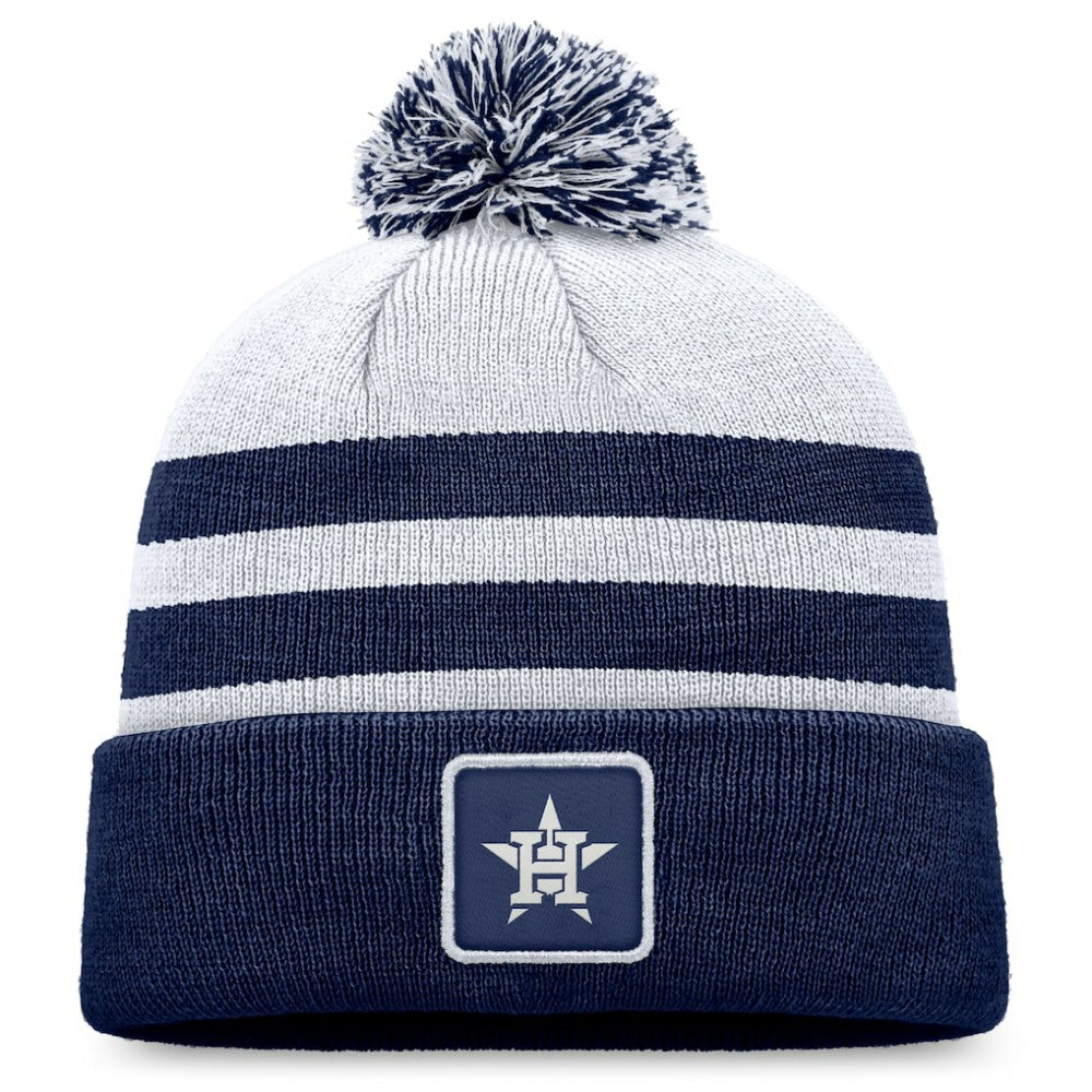 Houston Astros Fanatics Cuffed Knit Hat with Pom Near Me