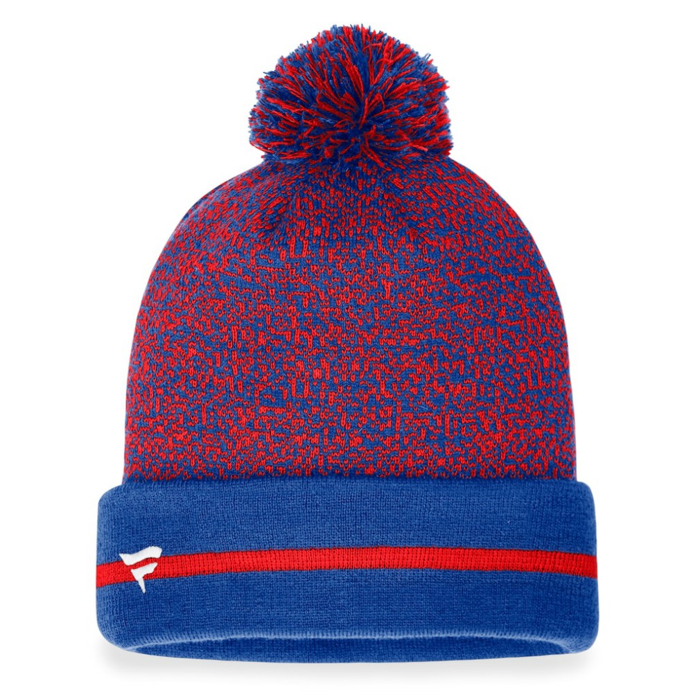 Chicago Cubs Fanatics Space-Dye Cuffed Knit Hat with Pom Discount