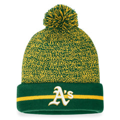 Athletics Fanatics Space-Dye Cuffed Knit Hat with Pom Outlet