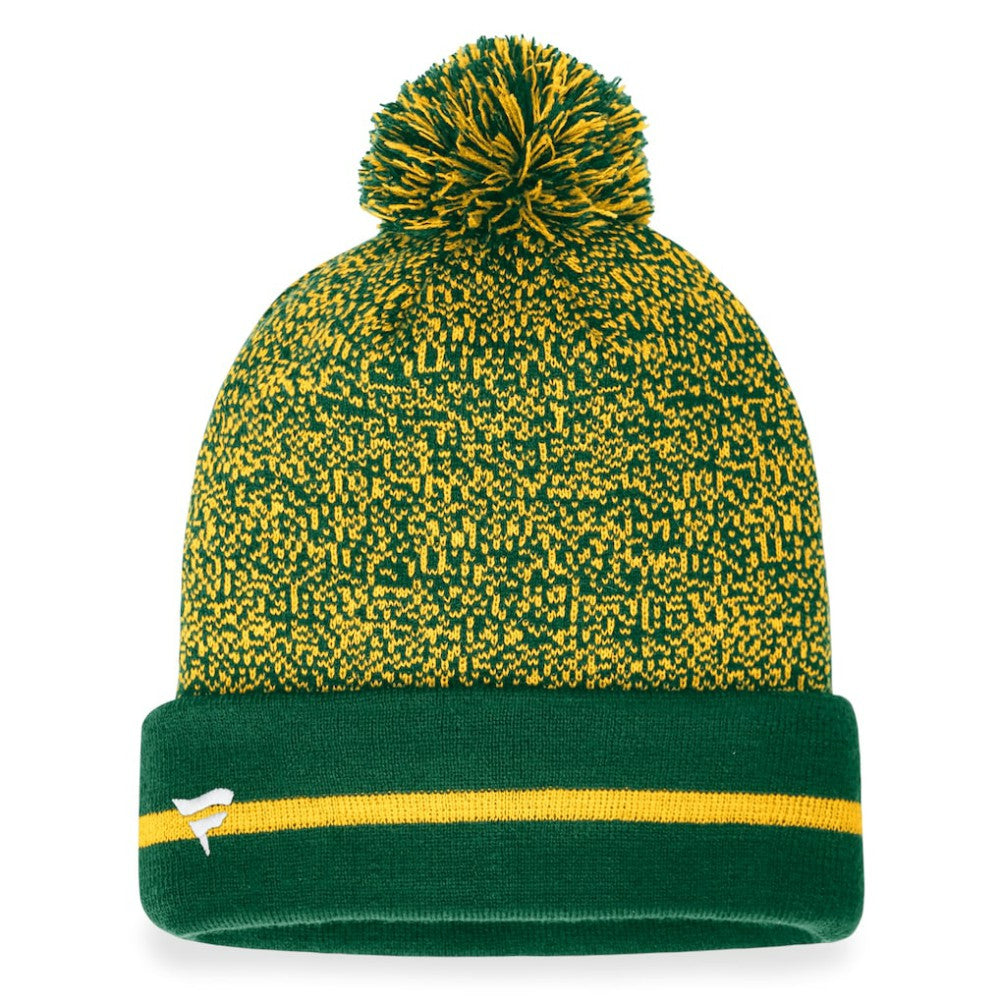 Athletics Fanatics Space-Dye Cuffed Knit Hat with Pom Outlet