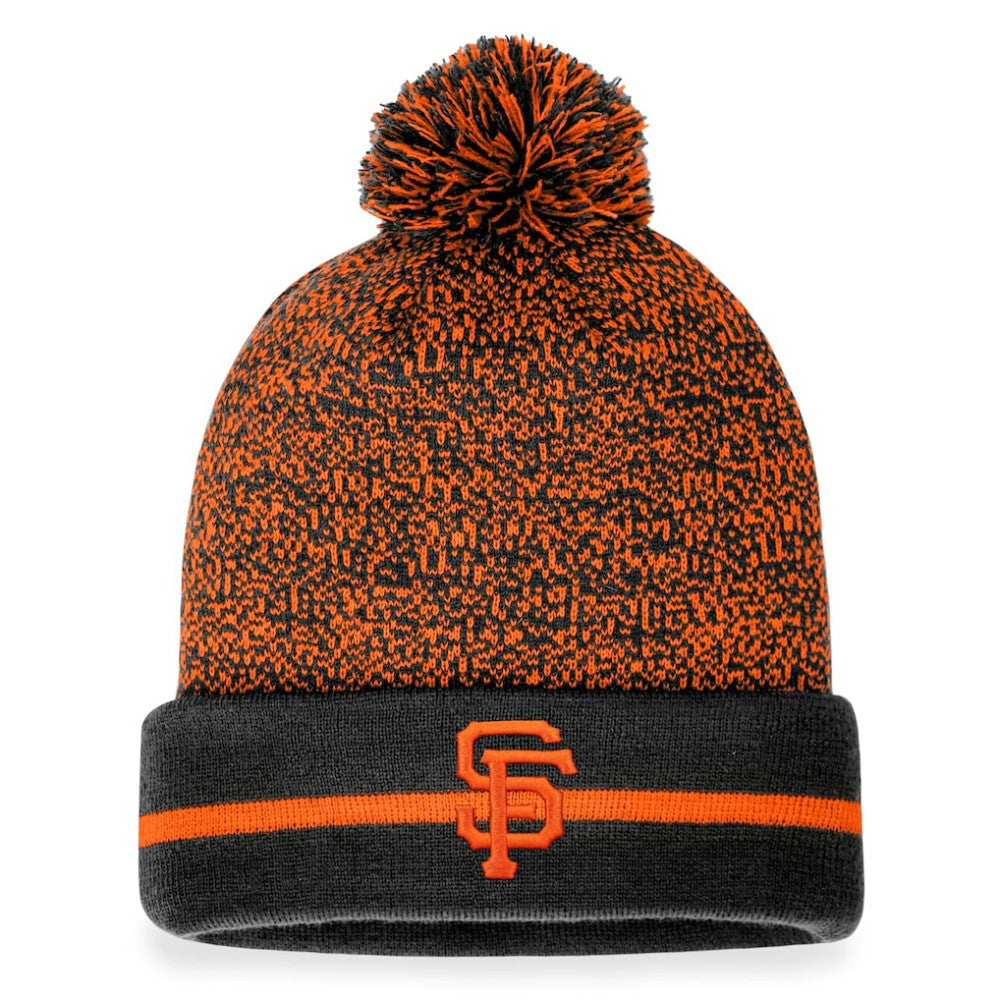 San Francisco Giants Fanatics Space-Dye Cuffed Knit Hat with Pom Sale