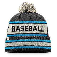 Miami Marlins Fanatics Hometown Slogan Cuffed Knit Hat with Pom Online