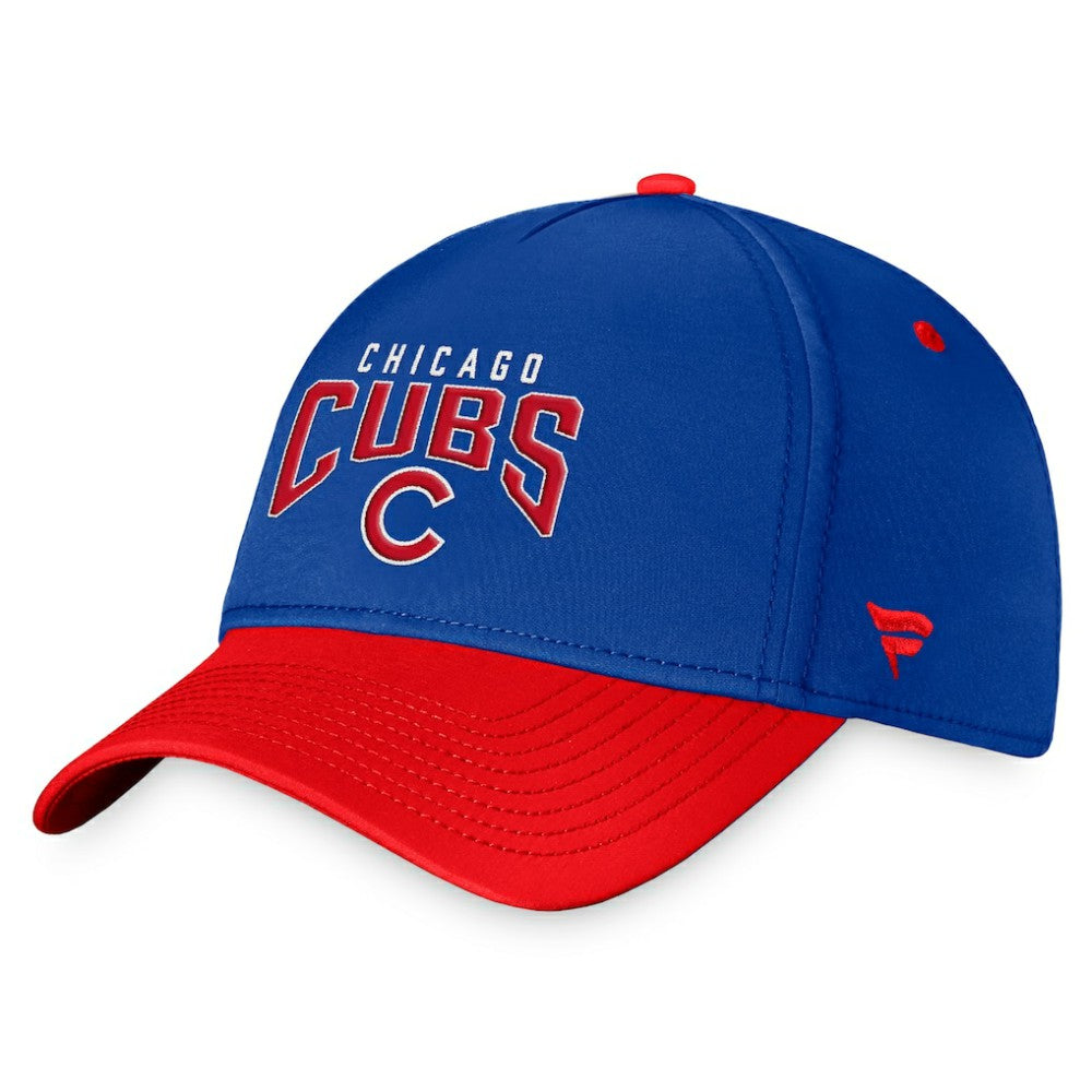Chicago Cubs Fanatics Stacked Logo Flex Hat Sale