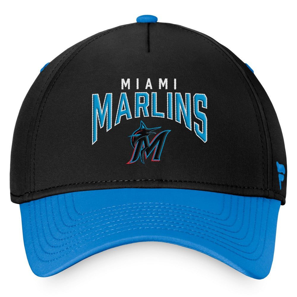 Miami Marlins Fanatics Stacked Logo Flex Hat Sale