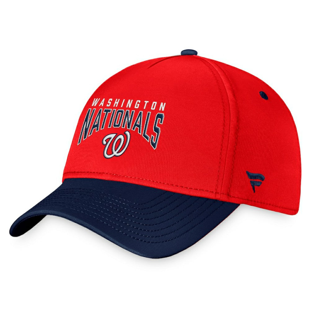 Washington Nationals Fanatics Stacked Logo Flex Hat Discount