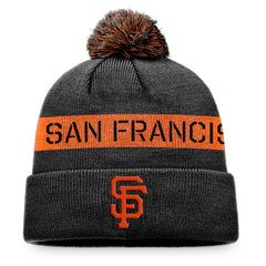 San Francisco Giants Fanatics League Logo Cuffed Knit Hat with Pom Outlet